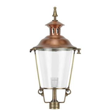 Lampenschirm Rund – Aluminium – 60 cm – Messing-Bronze-Optik