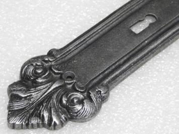 Lange Deurplaat Heritage - BB72 - Gietijzer Verzinkt