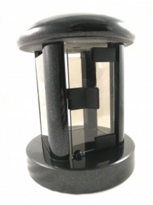 A grave lantern / grave lamp made entirely of granite, beautifully finished!