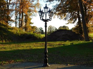 Lantaarnkroon voor 5 Lampen – Zwarte Aluminium Kroon voor Lantaarnpaal