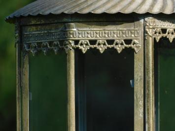 Lantern XL - Metal and Glass - 100 cm - Candle holder