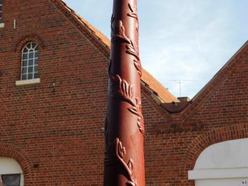 Elegante Laterne – 240 cm – Gusseisen