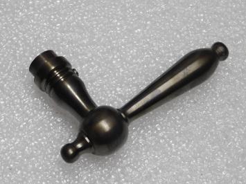 Einzelne Türklinke Revo – Dunkel patiniertes Messing