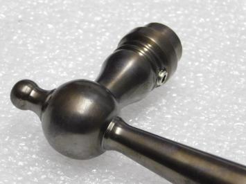 Einzelne Türklinke Revo – Dunkel patiniertes Messing