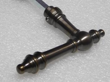 Montreux Türgriff – Dunkel patiniertes Messing