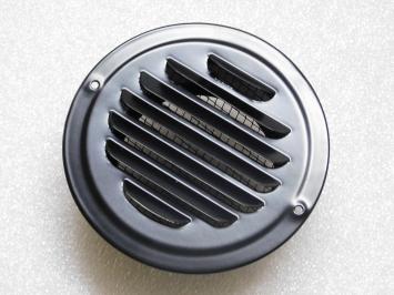 Air vent with mesh - 14,5 cm - Round - Metal