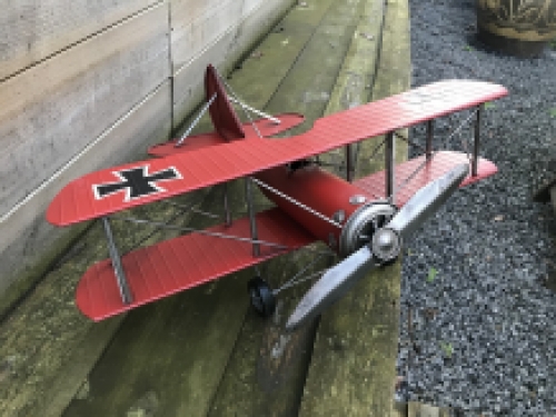 Metal scale model of an aircraft from WW2, a Luftwaffe scale model