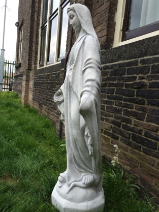 Große Maria Garten Statue - 110 cm - Stein
