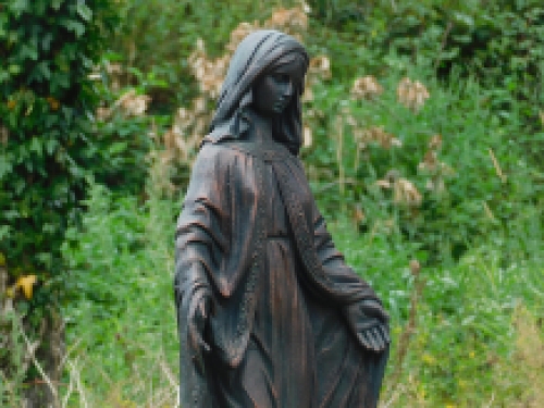 Schöne kirchliche Marienstatue aus Polystone