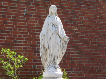 Große Maria Garten Statue - 110 cm - Stein
