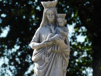 Statue Maria mit Kind - 80 cm - Vollstein - Exklusiv