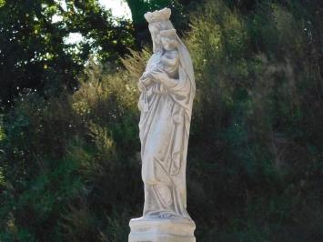 Statue Maria mit Kind - 80 cm - Vollstein - Exklusiv
