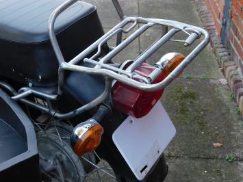 Klassieke motor met zijspan - decoratief item - uniek