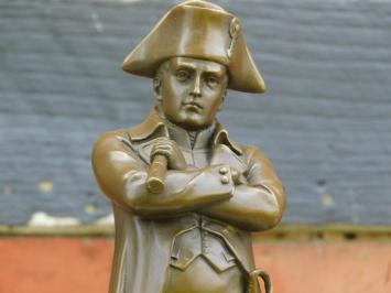Statue Napoleon - Bronze - on Marble Base