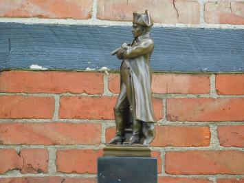 Statue Napoleon - Bronze - on Marble Base