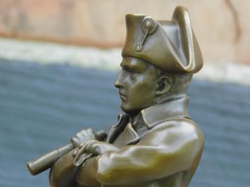 Statue Napoleon - Bronze - on Marble Base
