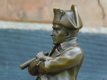 Statue Napoleon - Bronze - on Marble Base