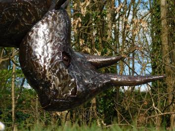 Rhinozeros ''Suma'' XXL - 120 x 250 cm - Handgefertigt und einmalig