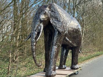 Olifant ''Igor'' XXL - 210 cm - Handgemaakt & Uniek