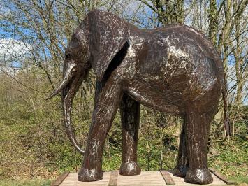Olifant ''Igor'' XXL - 210 cm - Handgemaakt & Uniek
