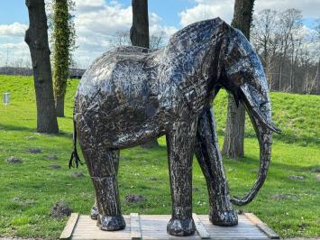 Olifant ''Igor'' XXL - 210 cm - Handgemaakt & Uniek