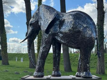 Olifant ''Igor'' XXL - 210 cm - Handgemaakt & Uniek