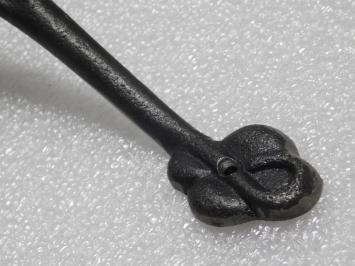 Rechter Griff – 28,5 cm – Gusseisen – Jugendstil