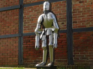 Knight Armour on stand vintage - metal - 190 cm