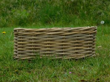 Vintage Weidenkorb – 40 x 35 cm – Rustikaler Aufbewahrungskorb