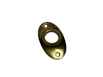 Brass escutcheon – oval – door handle escutcheon