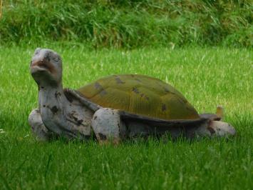 Statue Schildkröte XL - Polystone - Vintage-Look