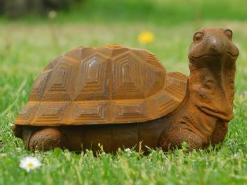 Beeld Schildpad van gietijzer - gedetailleerd 