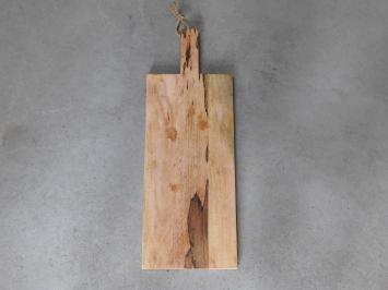 Serveerplank-snijplank-keukenplank-XL  - hout - 78 cm - met handvat