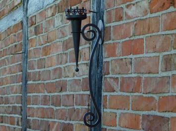 Set Kasteelfakkels / Wandfakkels – 2 Stuks - 50 cm - Authentieke uitstraling