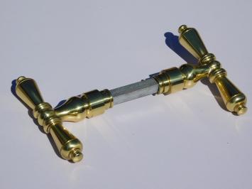 Set of Handles, T-Model - Polished Brass - Classic