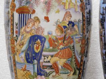 Set of Vintage Vases - 60 cm - Porcelain - Asian Style