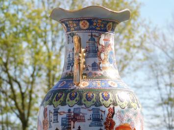 Set of Vintage Vases - 60 cm - Porcelain - Asian Style