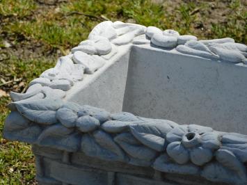 Elegant Stone Flower Box - 90 cm - Stone