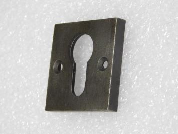 Vierkante Cilinderrozet – PC – Verzinkt Gietijzer – Grijs