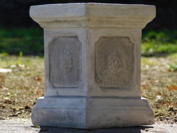 Pedestal Small - 25 cm - Square - Solid Stone