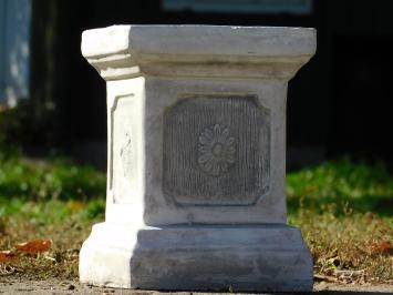 Pedestal Small - 25 cm - Square - Solid Stone