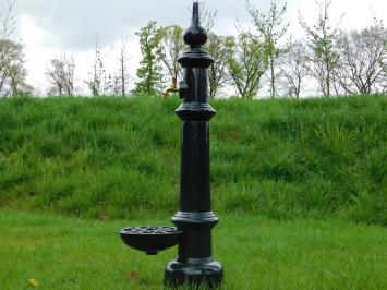 One-off: Standing Water Tap - 120 - Dark Green - with Brass Tap
