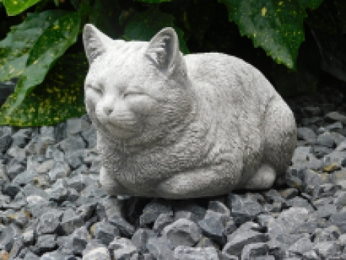 Skulptur einer Katze – 30 cm – Stein