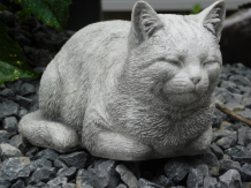 Skulptur einer Katze – 30 cm – Stein