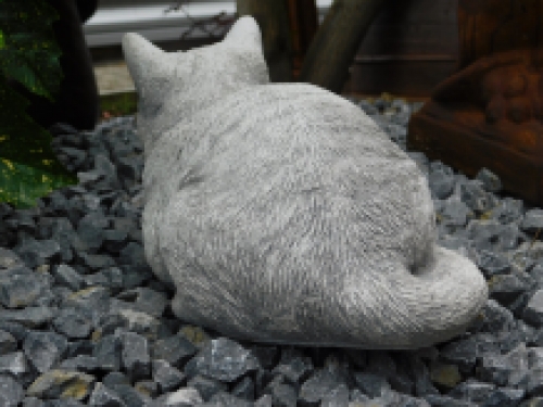 Skulptur einer Katze – 30 cm – Stein