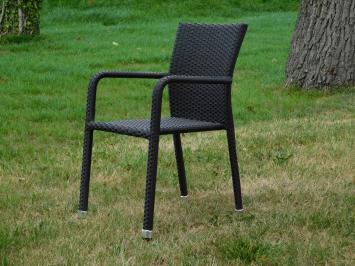 Last 5: Garden chair - Chestnut brown - Wicker - Stackable