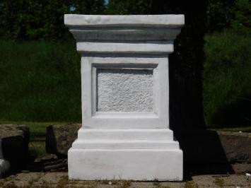 Garden Vase with Ears on Pedestal - 153 cm - Stone