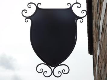 Large Sign - Black - Iron - Advertising sign