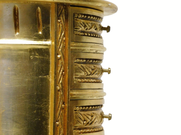 Vintage Barok Ladekast - 68 cm - Hout met Marmer