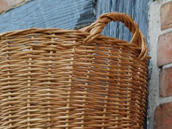 Vintage Weidenkorb – Wanddekoration – Rattan